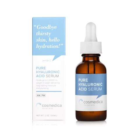 Buy Hyaluronic Acid Serum - 100% Pure - 1oz at Cosmedica Skincare for ...