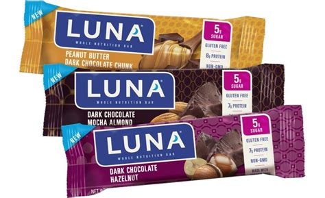 Dark Chocolate LUNA Bars | 2016-03-17 | Snack and Bakery | Snack Food ...