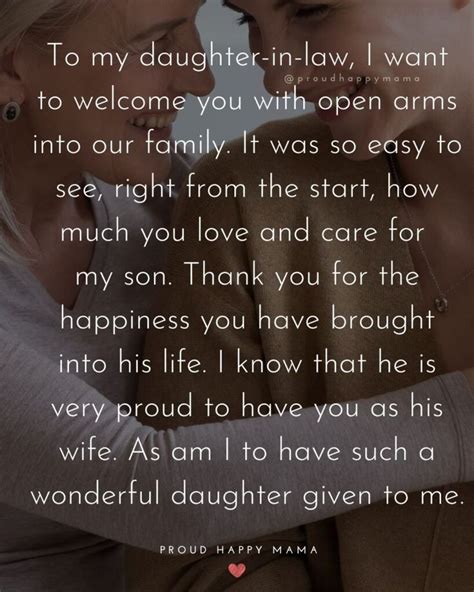 50+ BEST Daughter In Law Quotes And Sayings [With Images] | Law quotes ...