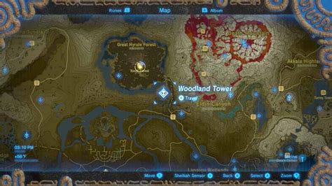 Breath Of The Wild Hyrule Map - Maping Resources