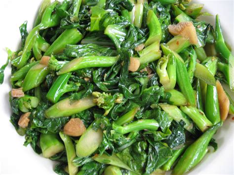 Chinese Broccoli (Kai Lan) Recipe | Various Food Recipes | Cooking ...