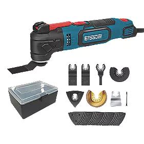 Erbauer EMT300-QC 300W Electric Multi-Tool Kit 230-240V | Multi Tools ...