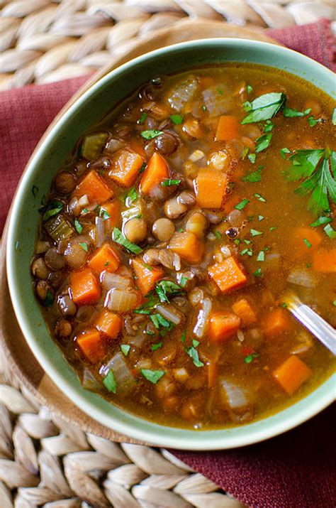 Mediterranean Lentil Soup | Living Lou