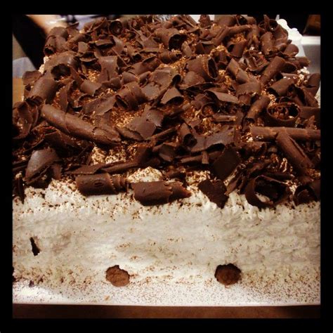 Chocolate shavings cake made by Priscilla for my Anniversary ...