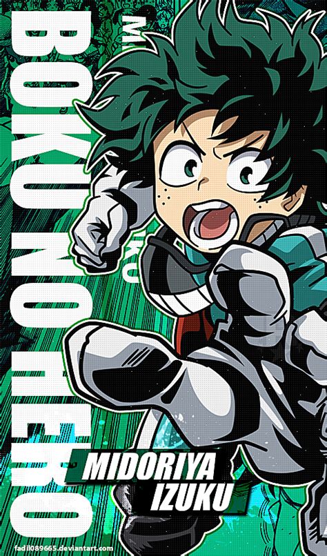 My Hero Academia Wallpapers Mobile : Izuku Midori by Fadil089665 | Hero ...