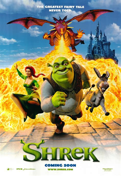 Shrek 2001 Original Movie Poster - Etsy Canada