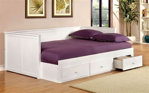 Daybed With Storage Drawers - Rumah Melo