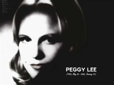 Peggy Lee - Why don't you do right - YouTube