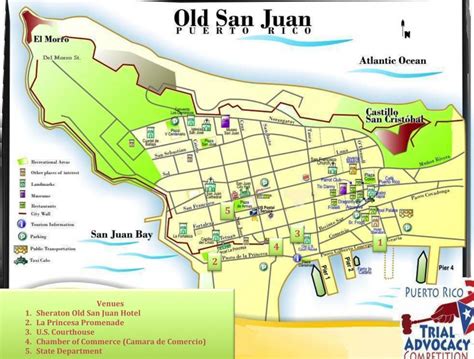 Map Old San Juan