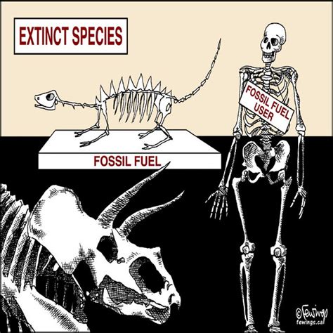 Fossil Fuel User | Fewings Cartoons