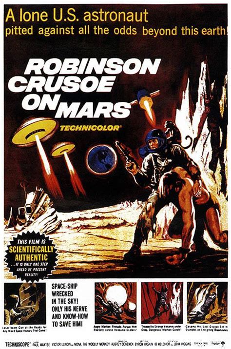 Robinson Crusoe on Mars (1964) Poster #1 - Trailer Addict