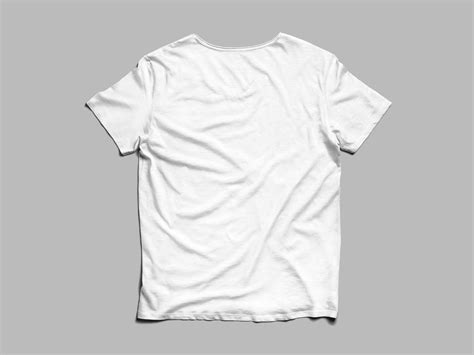 White T Shirt Mockup Template Free Download - Nisma.Info