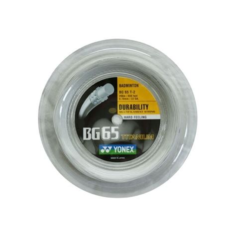 Yonex BG 65 Titanium | Denmark's Cheapest Badminton Strings