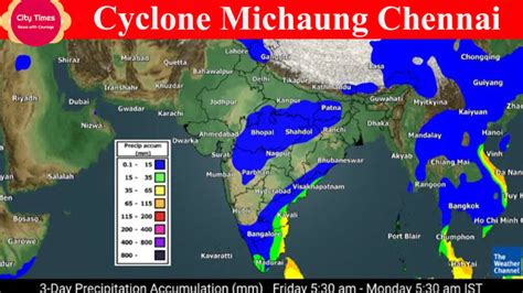 Cyclone Michaung Chennai: Cyclone Michaung Strong Landfall in Chennai ...