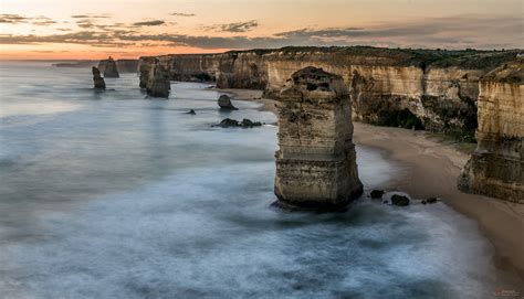 Twelve Apostle at sunset The Twelve Apostles Long Exposure #sunset The ...