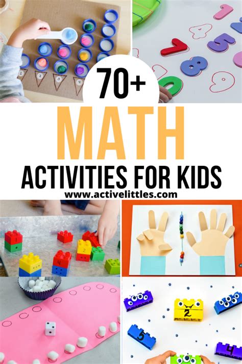 70+ Math Activities for Toddlers, Preschoolers and for Kids - Active ...