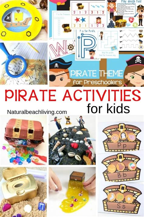 20+ Pirate Activities for Kids - Fun and Unique Ideas - Natural Beach ...