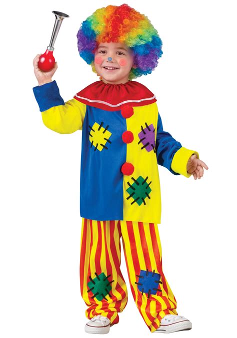 Toddler Big Top Clown Costume