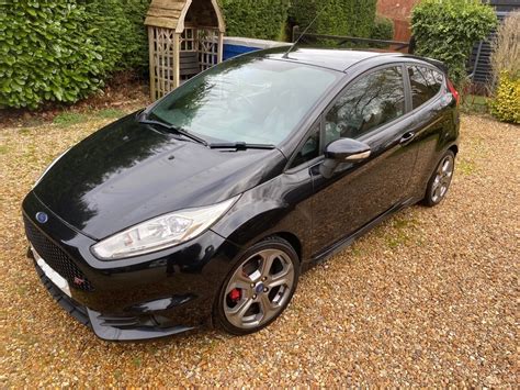 2014 Ford Fiesta ST2 Black & Black interior - Fabulous car! Long MOT ...