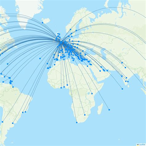 British Airways routes 2024 – map with all flights - Flight Routes