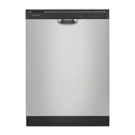 Amana 24 in. Stainless Steel Built-In Tall Tub Dishwasher 120-Volt ...