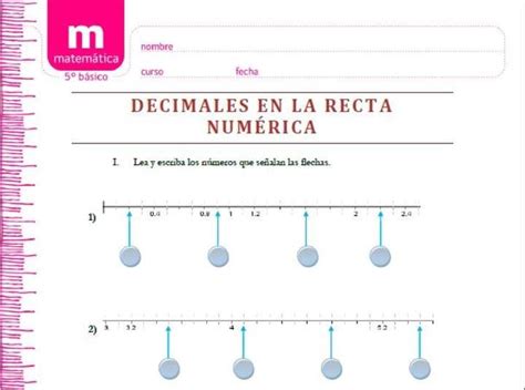 Ejemplo De Decimales En La Recta Numerica | Hot Sex Picture