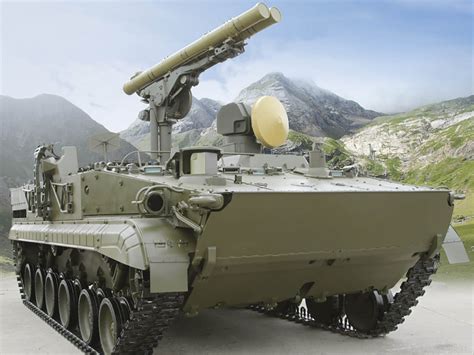 Self-propelled anti-tank missile system Khrizantema-S | Rosoboronexport