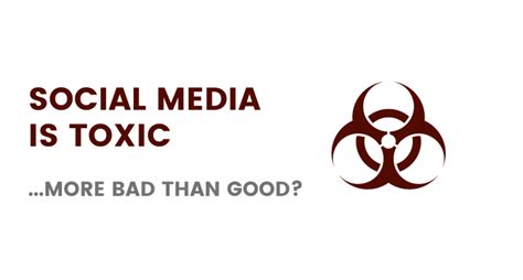 Social Media Is Toxic: More Harm Than Good?