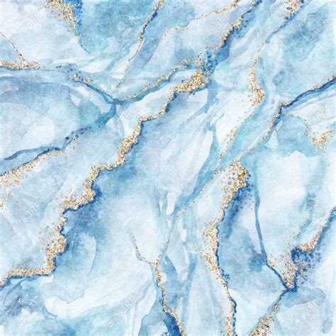 Blue Wallpaper Aesthetic Marble - Groundbreaking ART