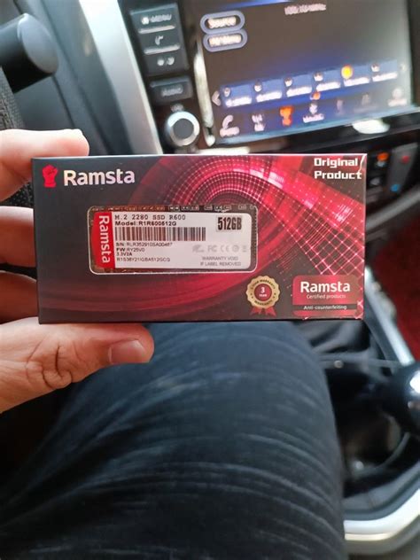 RAMSTA SSD (512GB) BRAND NEW, Computers & Tech, Parts & Accessories ...