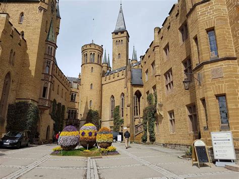 Hohenzollern Castle - popular excursion destination on the edge of the Alb