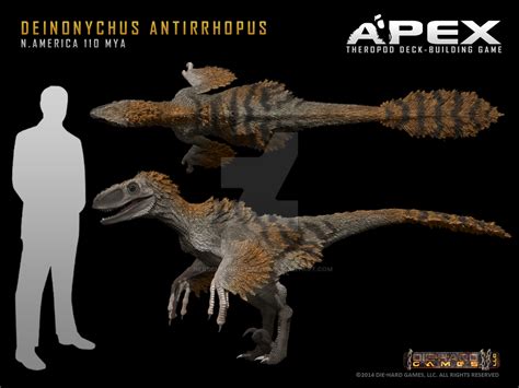 Deinonychus antirrhopus by Herschel-Hoffmeyer on DeviantArt