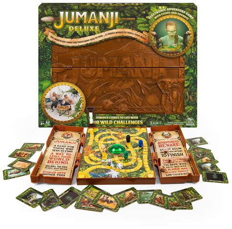 Buy Jumanji Deluxe Game, Immersive Electronic Version of The Classic ...