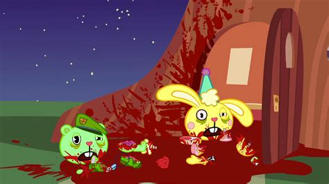 Image - STV1E13.1 Cuddles and Flippy's deaths.png | Happy Tree Friends ...