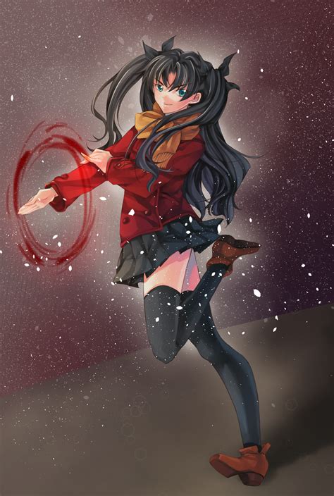 Fate/Stay Night - Tohsaka Rin by pockyholic on DeviantArt