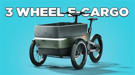 3 Wheel Electric Cargo Bike with Passenger Seat - YouTube