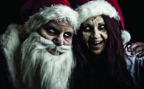 Zombie Santa Claus and woman elf HD wallpaper | Wallpaper Flare