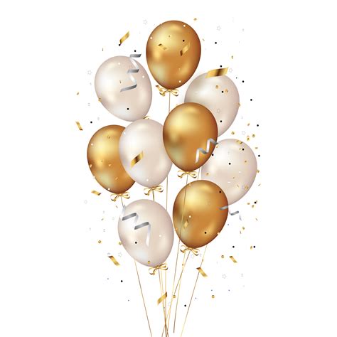 Luxury Birthday Decoration Balloons 11236429 PNG