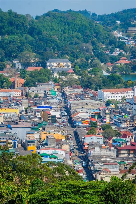 Kandy city, Sri Lanka stock image. Image of landmark - 107881503