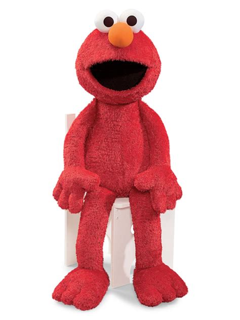 Gund Jumbo Elmo Sesame Street Plushie In Red | ModeSens