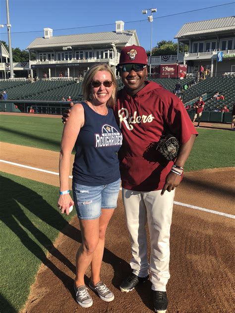 Frisco RoughRiders on Twitter: "Tonight’s ceremonial first pitch was 🔥 ...