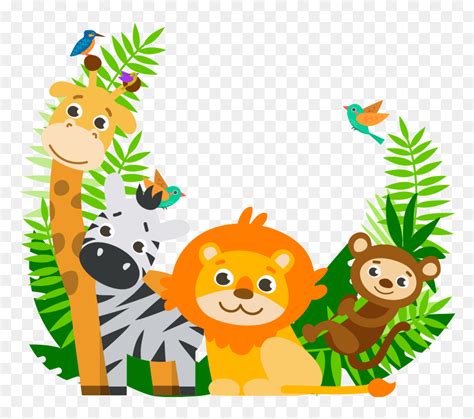 Transparent Jungle Animals Png - Transparent Jungle Animals Clipart ...