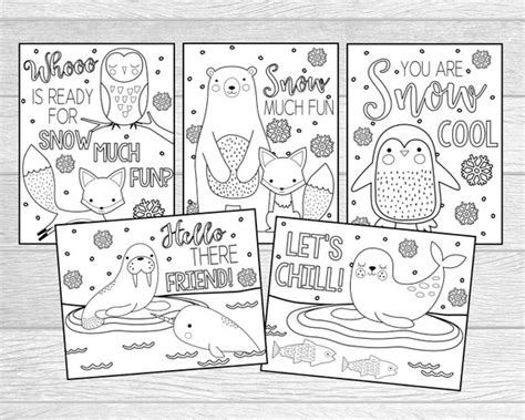 Printable Coloring Pages Of Arctic Animals