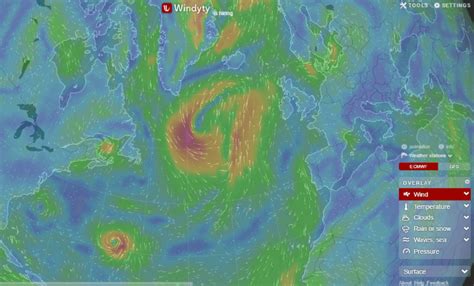 Windyty (Windy.com): Stunning Interactive World Wind & Weather Map ...