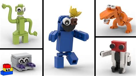 [ROBLOX + LEGO] I made the RAINBOW FRIENDS at minifig scale! in 2022 ...