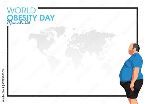 vector graphic of world obesity day good for world obesity day ...