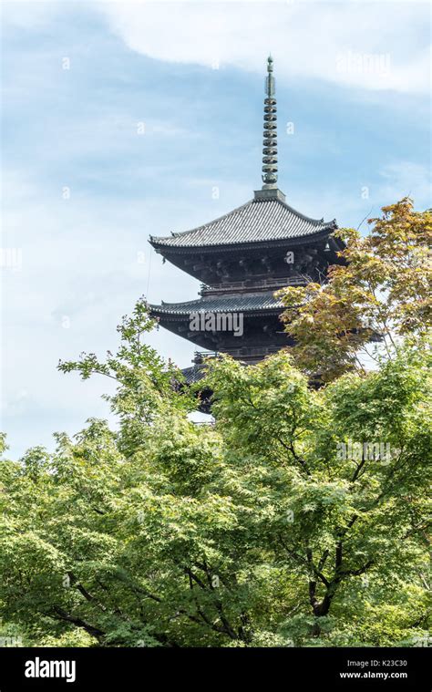 Toji Five-story Pagoda in Kyoto, Japan Stock Photo - Alamy