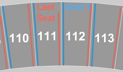 Buffalo Bills Seating Chart With Rows And Seat Numbers