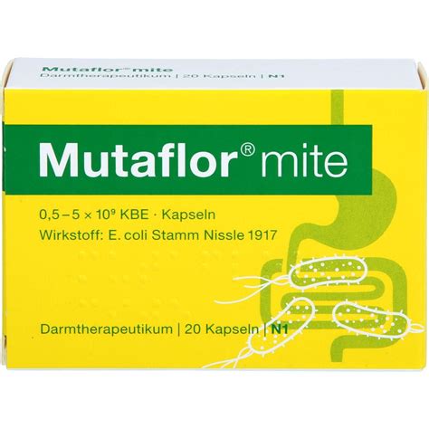 MUTAFLOR capsule gastrorezistente 20 buc - EUMED