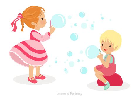 45 best ideas for coloring | Blowing Bubbles Cartoon